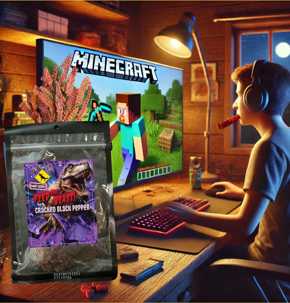 Stories From Our Boys: Crafting Success in Minecraft: How Beef Jerky Powered My Gameplay