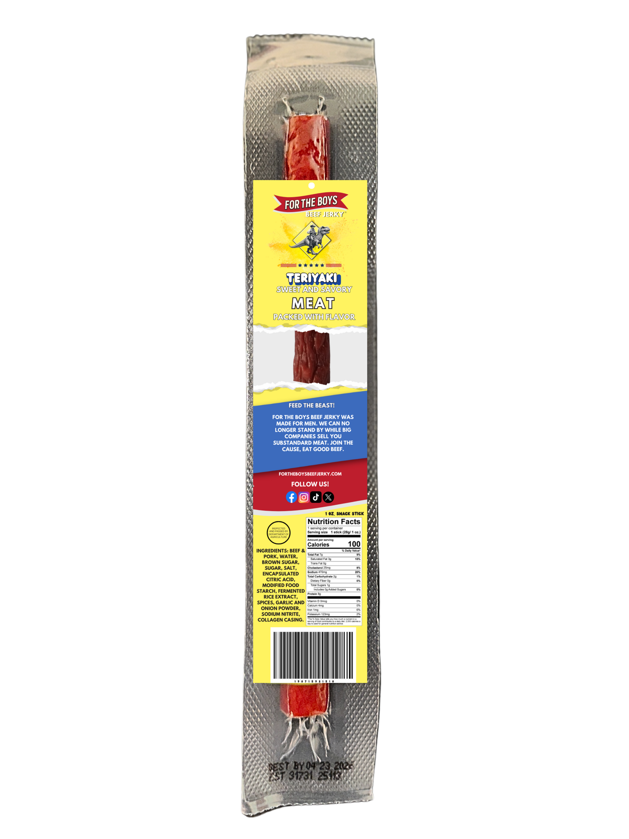 Teriyaki Beef Stick