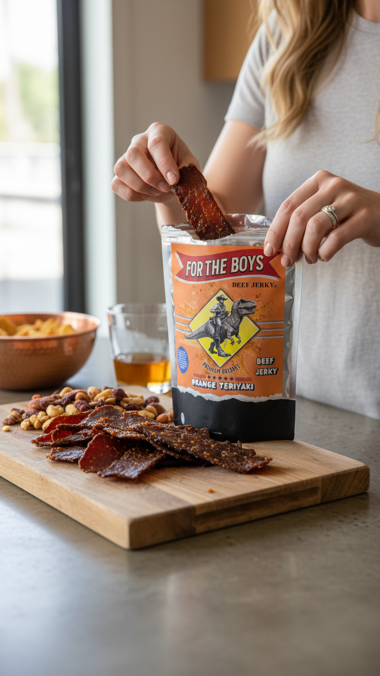 Orange Teriyaki Brisket Jerky (3oz)