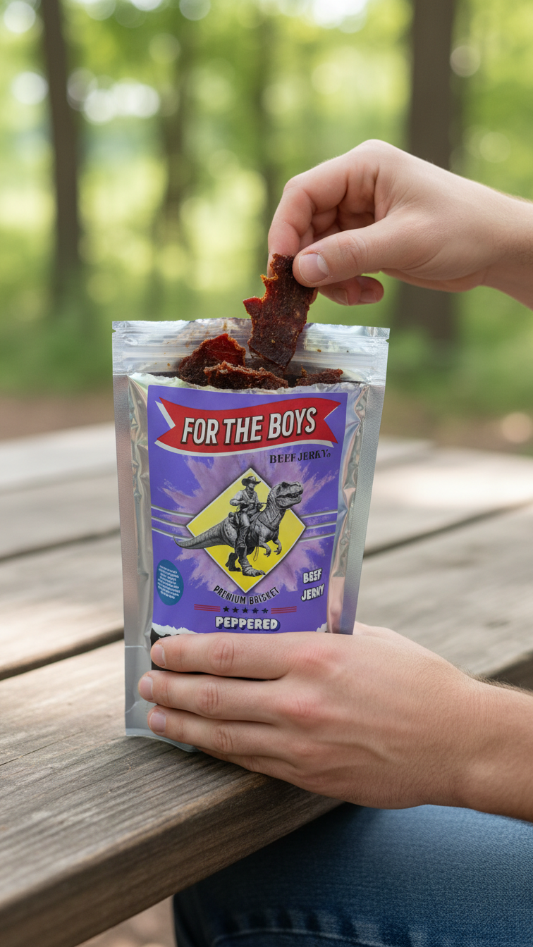 Peppered Brisket Beef Jerky (3oz)