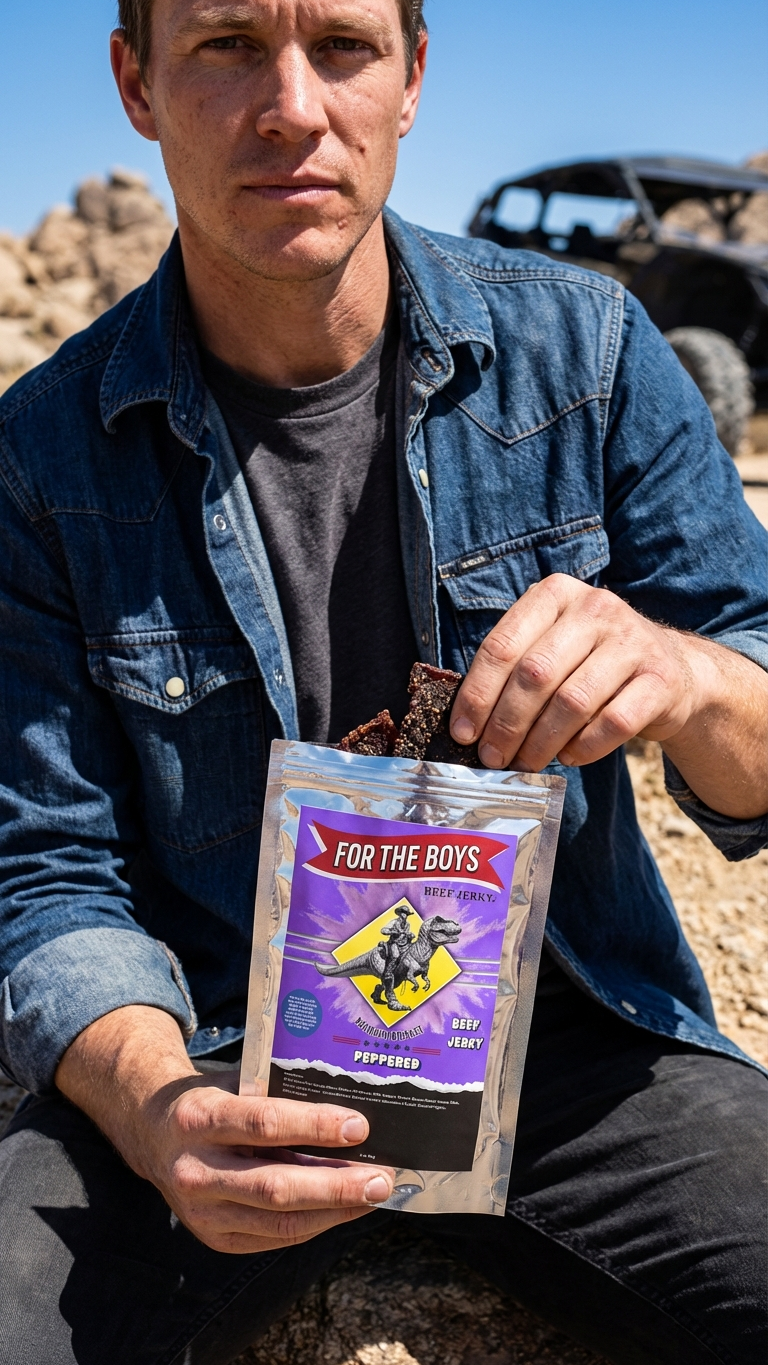Peppered Brisket Beef Jerky (3oz)