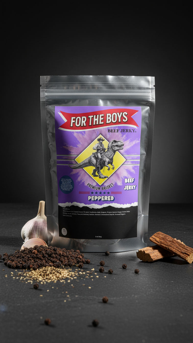 Peppered Brisket Beef Jerky (3oz)
