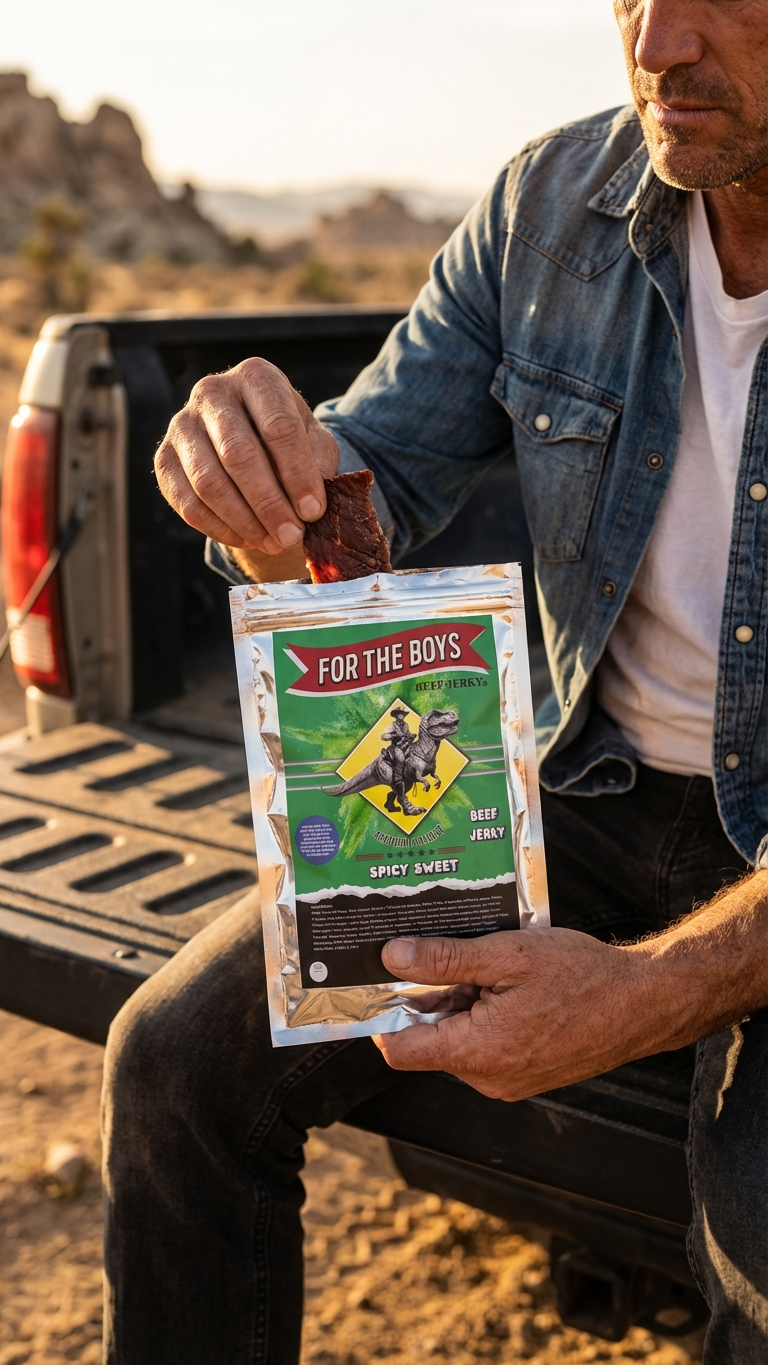 Spicy Sweet Brisket Beef Jerky (3oz)