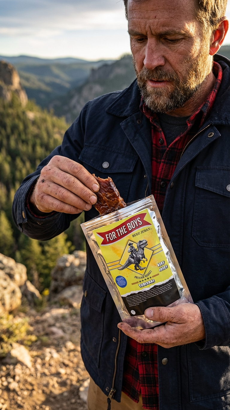 Sweet Teriyaki Brisket Beef Jerky (3oz)
